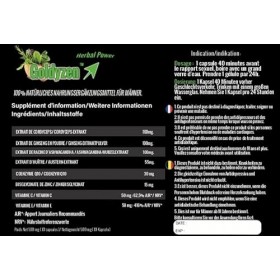 Goldyzen Herbal Power - Compléments alimentaires à base de plante pour hommes, Au complexe de Ginseng- Augmentation de la éne