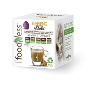 Foodness Ginseng Amaro compatibile Lavazza A Modo Mio 90 capsule