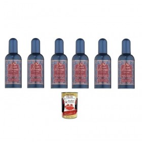 Tesori Doriente Ebano e Ginseng 100 ml, parfum frais et boisé aromatique 6 x 100 ml + Italian Gourmet Polpa 400 g