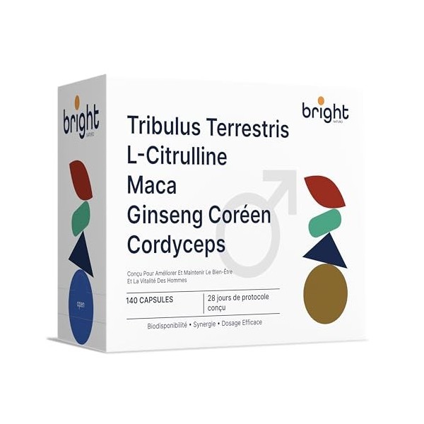 Gestion de la Force - Tribulus terrestris, Maca, L Citruline, Cordyceps et Ginseng Coréen – Sans OGM, PHYTO GUIDE | Formule p
