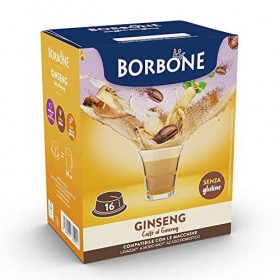 GINSENG CAFFÈ BORBONE - 16 CAPSULES COMPATIBLES A MODO MIO 8.5g