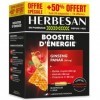 HERBESAN - Panax Ginseng Meyer, Gelée Royale, Vitamine C, Acérola - Booster toniques, défenses immunitaires - Format promo - 