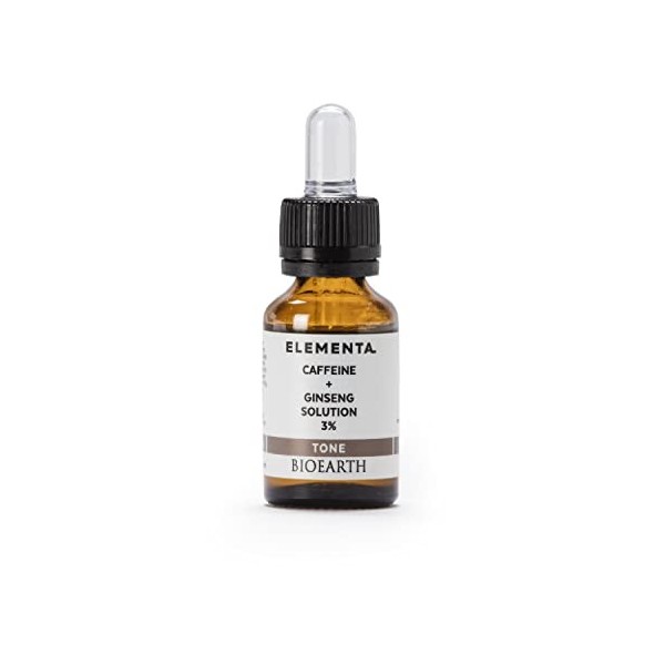 Bioearth Elementa Tone Solution Caféine + Ginseng 3% 15 ml