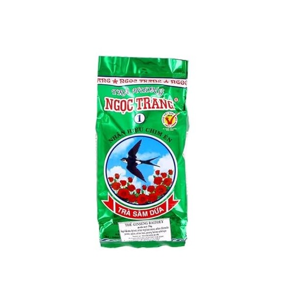 DRAGON OR - Thé vert au baitoey Ngoc Trang 70g Vietnam - 84293A - Lot 1