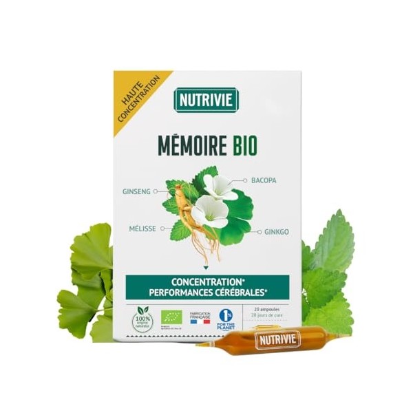Ampoules Complexe Mémoire BIO