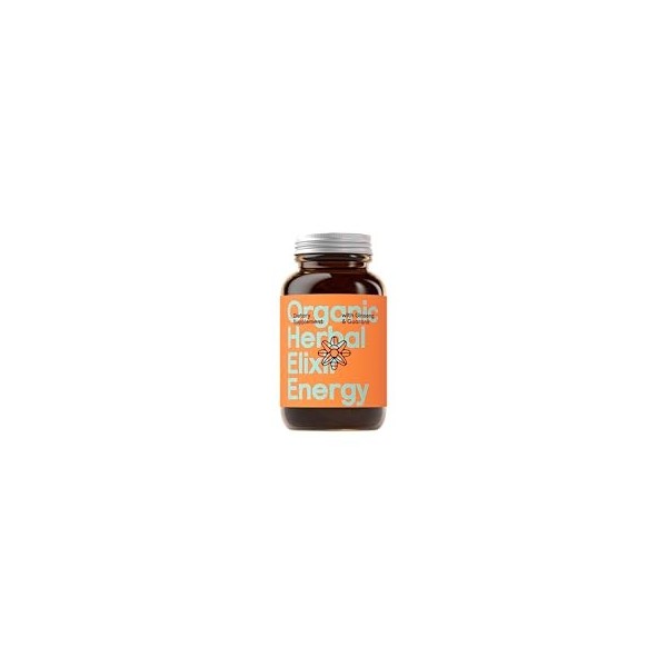 Symbeeosis Élixir Herbal Bio Énergie avec Panax Ginseng & Guarana, Améliore les Performances et Réduit la Fatigue - 100g