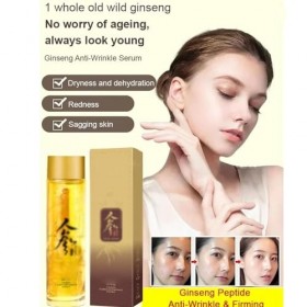 Liquide dextrait de ginseng,tonique à lessence anti-rides au ginseng,sérum anti-rides à lextrait de ginseng,essence anti-â