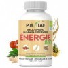 Énergie Bio – Vitalité & Tonus Naturel | Maca, Ginseng & Guarana Bio | Anti-Fatigue, Concentration & Endurance | Sans Caféine
