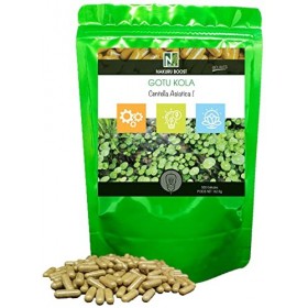 NAKURU | Gotu Kola | Gamme Boost | Fabriqué en France | "Centella Asiatica !" | 500 Gélules de 325mg / Poids Net: 162,5g Got...