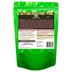 NAKURU | Gotu Kola | Gamme Boost | Fabriqué en France | "Centella Asiatica !" | 500 Gélules de 325mg / Poids Net: 162,5g Got...