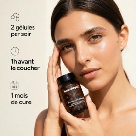 Brainologist – Récupération Cérébrale 30J – Sommeil Réparateur & Relaxation – Gotu Kola Ashwagandha Safran Valériane – Qualit