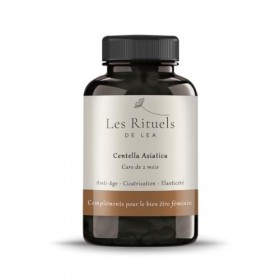 Centella Asiatica – Complément Alimentaire Naturel – Soin des Peaux Sensibles, Cicatrices & Vergetures – 60 Gélules Végétales