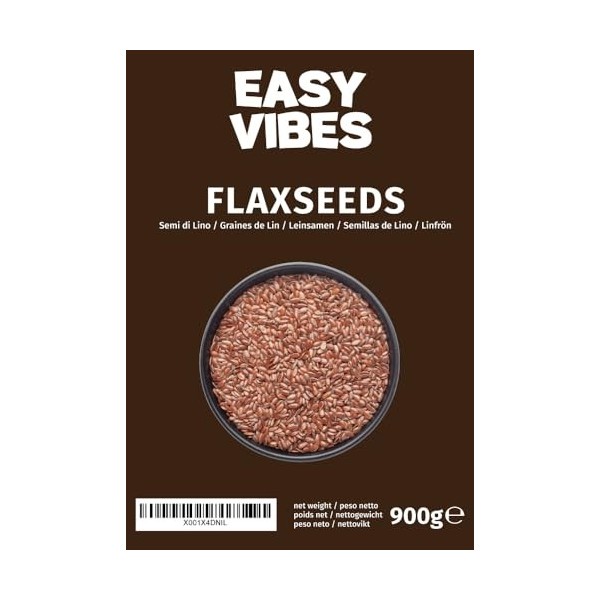 Easy Vibes - Graines de Lin Brun 900g 