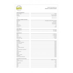 Farine de graines de lin bio 1kg - Plante plate - Farine Low Carb - sans gluten, sans soja, sans lactose - qualité bio premiu...