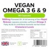 Lindens - Capsules végétaliennes oméga 3, 6 et 9-90 – 1000 mg dhuile de lin, fabriquée au Royaume-Uni – Acides gras oméga es