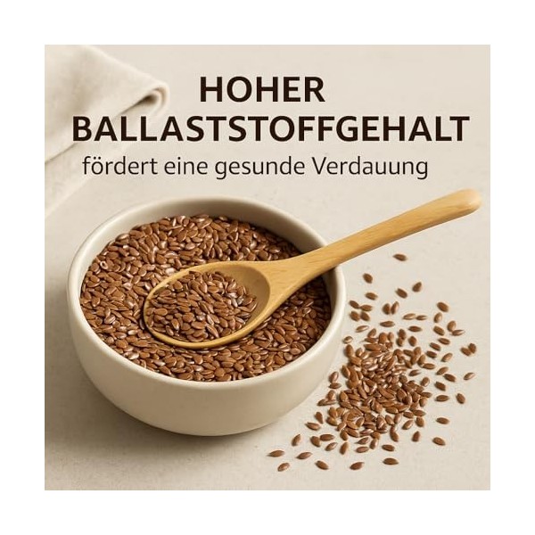 POSH Graines de lin marron naturel Omega-3 source pour la cuisson et la pâtisserie 25 kg