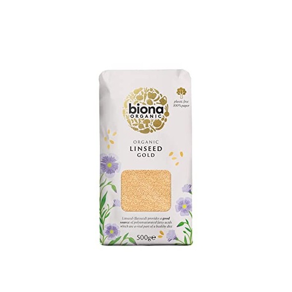 Graine de lin bio Doré 500 g