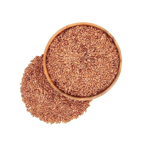 Herbis Natura Graines de lin entières issues de lagriculture biologique Linum usitatissimum 500 grammes 