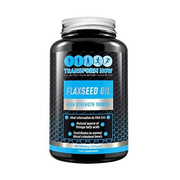 Huile de lin bio 1000 mg