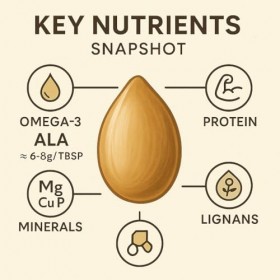 GiDeli Graines de lin dorées 20 kg de graines brutes oméga-3 et fibres, idéales pour les smoothies, les céréales, la pâtisser