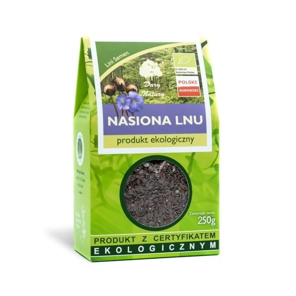 GRAINES DE LNU graines de lin BIO 250 g - DARY NATURY