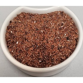 Herba Organica Graines de Lin Brun - Linum Usitatissimum L - Flaxseeds Brown 100g Graine de Lin