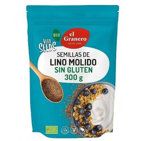 Vitaseeds Lino Bio de Molido Graine de Lin