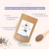 Graines de Chia BIO | Sélection Rigoureuse - Qualité Homogène | Transit et Perte de Poids | Riches en Oméga 3, Source de Fibr