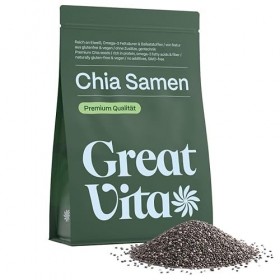 GreatVita Graines de chia, 1x 800g naturelles sans OGM
