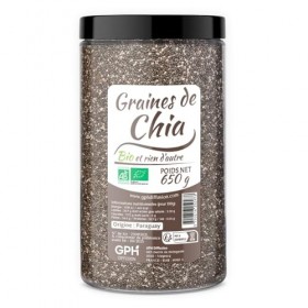 Graines de Chia Bio 650 g - GPH DIFFUSION