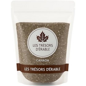 Graines de Chia 1 kg – Origine Paraguay – Super-aliment Riche en Oméga-3, Fibres et Protéines – Sachet Refermable Écologique 