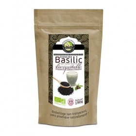 GRAINES DE BASILIC, 190G, ECOIDÉES, UNITÉ