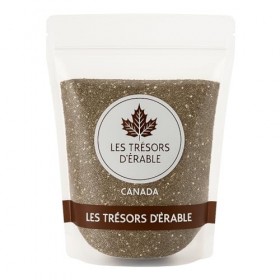 Graines de Chia 500g – Origine Paraguay – Super-aliment Riche en Oméga-3, Fibres et Protéines – Sachet Refermable Écologique 