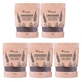 mituso Graines de chia, paquet de 1 1 x 4000g 