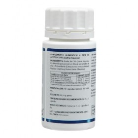 Chia oméga Salvia hispanica 40 capsules