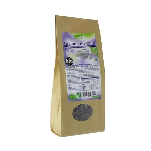 Exopharm Graines De Chia Bio 250g