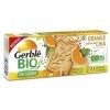 GERBLE BIO - SABLÉ ORANGE GRAINES CHIA BIO 132G - LOT DE 4