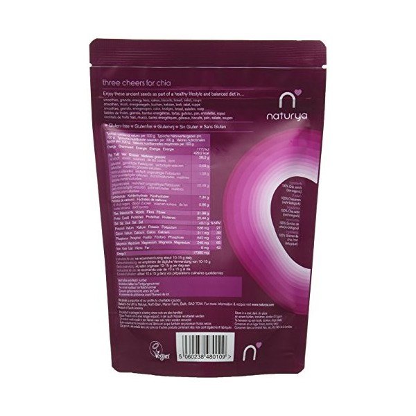 Naturya Graines de chia, 300 g