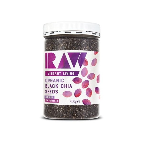 Raw Health Graines de Chia Bio 450 g Graines de chia