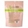 GreatVita Graines de chia bio, 1x 400g naturelles sans OGM