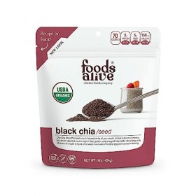 Foods Alive - Organique Brut Chia Semence - 16 oz.