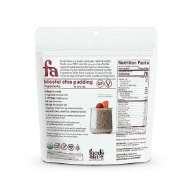 Foods Alive - Organique Brut Chia Semence - 16 oz.