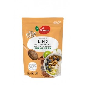 ELGRANERO VITASEEDS semillas lino chia manzana – s’intègre facilement dans une routine de tous les jours, soin conçu pour une