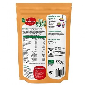 ELGRANERO VITASEEDS semillas lino chia manzana – s’intègre facilement dans une routine de tous les jours, soin conçu pour une