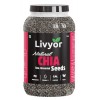 Livyor Graines de chia crues pour perte de poids avec oméga-3, riches en calcium, non torréfiées 200 g 