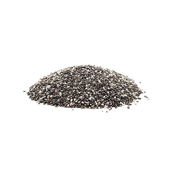 Graines de chia noires crues - 100 g