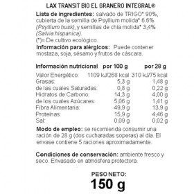 GRANERO Lax Transit Bio Graines de chia