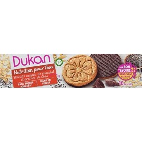 Dukan Biscuits de Son dAvoine aux Graines de Chia 160 g Graines de chia