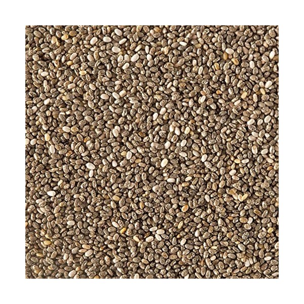 GreatVita Graines de chia bio, 1x 800g naturel sans OGM