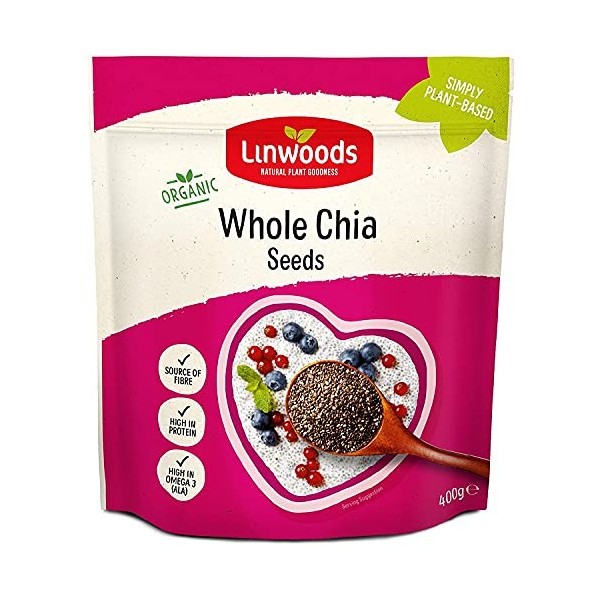 Linwoods Organic Whole Chia 400g
